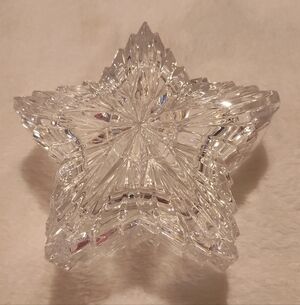 Crystal Star Shaped Decorative Piece